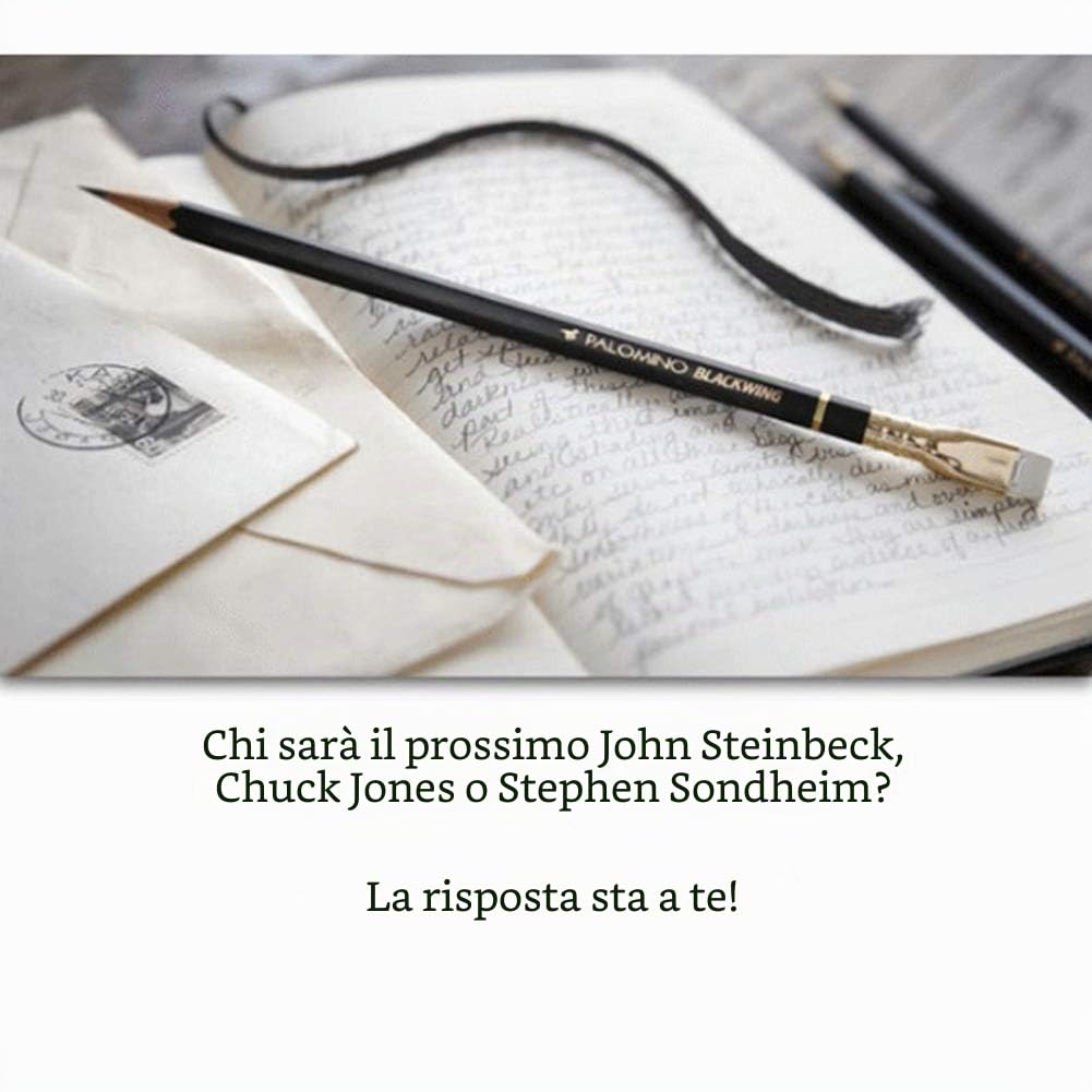 PALOMINO Blackwing 602 - Matita morbida, 12 pezzi (1 dozzina), grigio, gomma, strumento da scrittura