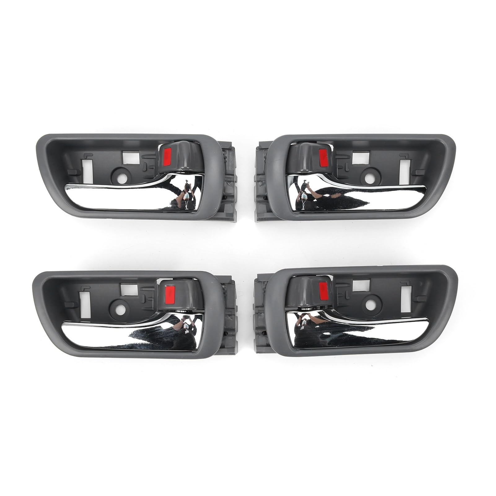 WIJHJET 4Pieces for Toyota for Camry 2002‑2006 Car Interior Door Handles 69206‑33030 69205-33030 Car Interior Door Handle