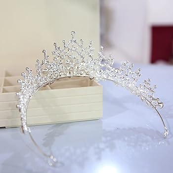 Amazon.co.jp: ヘアアクセサリー 王冠 ティアラ カチューシャ