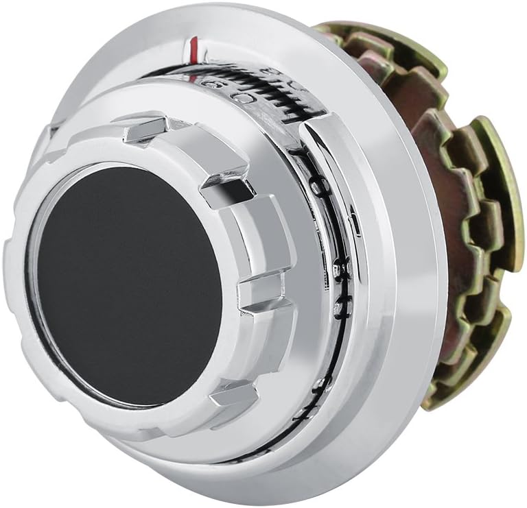 Metal Combination Digit Locks, Disc Coded Mechanical Dial Lock Security Padlock for Case Cabinet Box