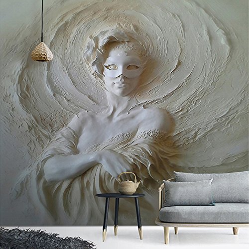 Papier peint panoramique 3D toison haut de gamme pour une décoration murale en relief