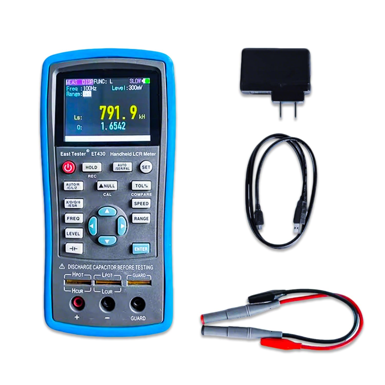 WTRYRN Handheld Component Analyzer with Auto Power Off 430