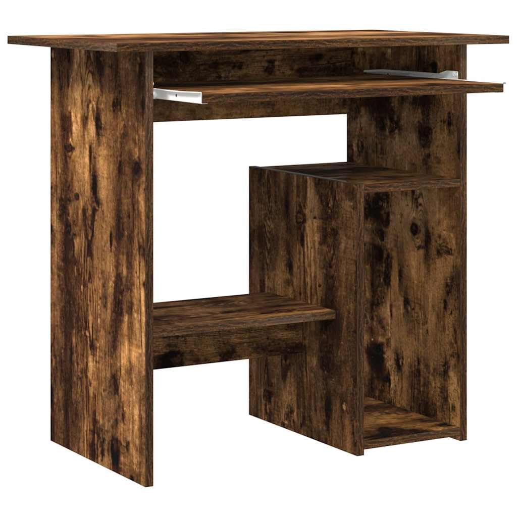 Scrivania, tavolo da gioco, scrivania per computer, scrivania da ufficio, adatto per soggiorno, sala giochi, ufficio, studio, incenso, 80 x 45 x 74 cm, materiale in legno