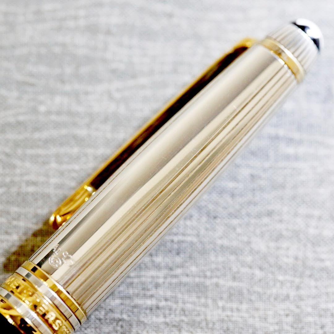 【美品】モンブラン ローラーボール １６３１ ソリテール ドゥエ シルバー９２５ モンブラン ローラーボール 1631 ソリテール ドゥエ シルバー925