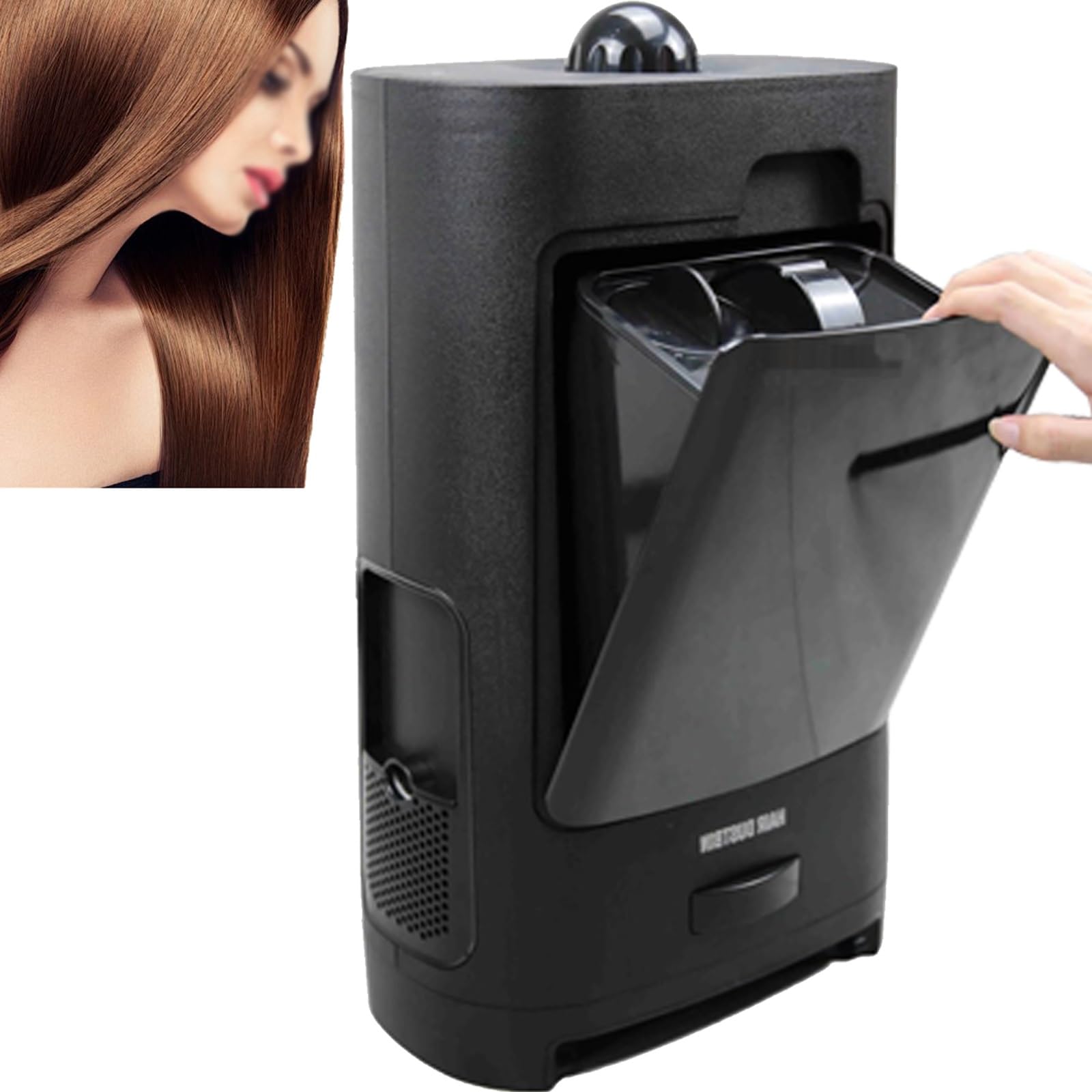 Aspirateur à induction puissant avec cuve de 2,7 L pour le nettoyage des cheveux cassés