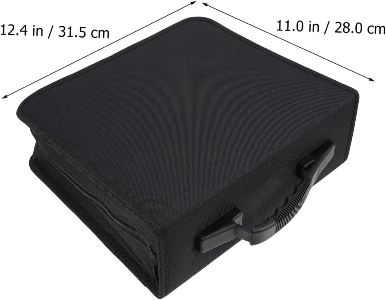 Capacity CD Dvd Storage Bag Organizer with Handle Oxford Protective Case for and Dvds for Home Travel Use