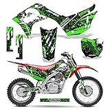 Savage Kits MX Dirt Bike Graphics kit Sticker Decal Compatible with Honda CRF125F 2019-2020 - Sikspak Green
