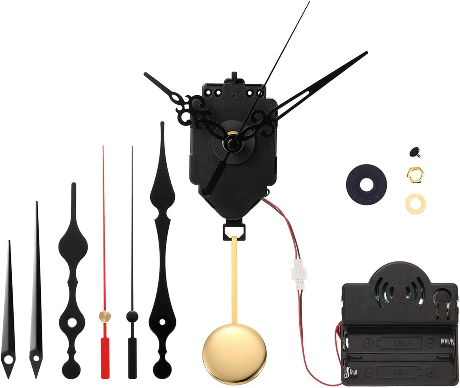 Gazechimp Pendulum Clock Movement Mechanism Kits Making