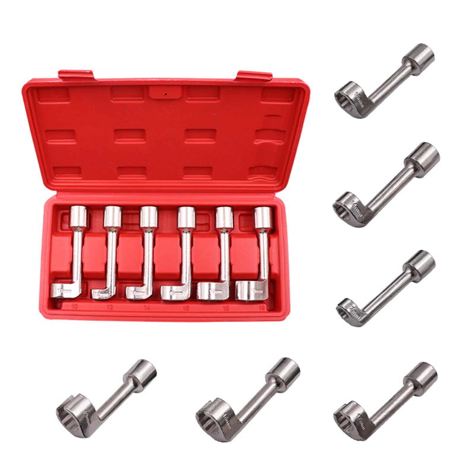 Hdoytxxm 6Pcs L Type Hexagon Set With Open End Designs Rusts Resistant Wrenches For Quick Operate For Various Screw Size Hexagon Wrench