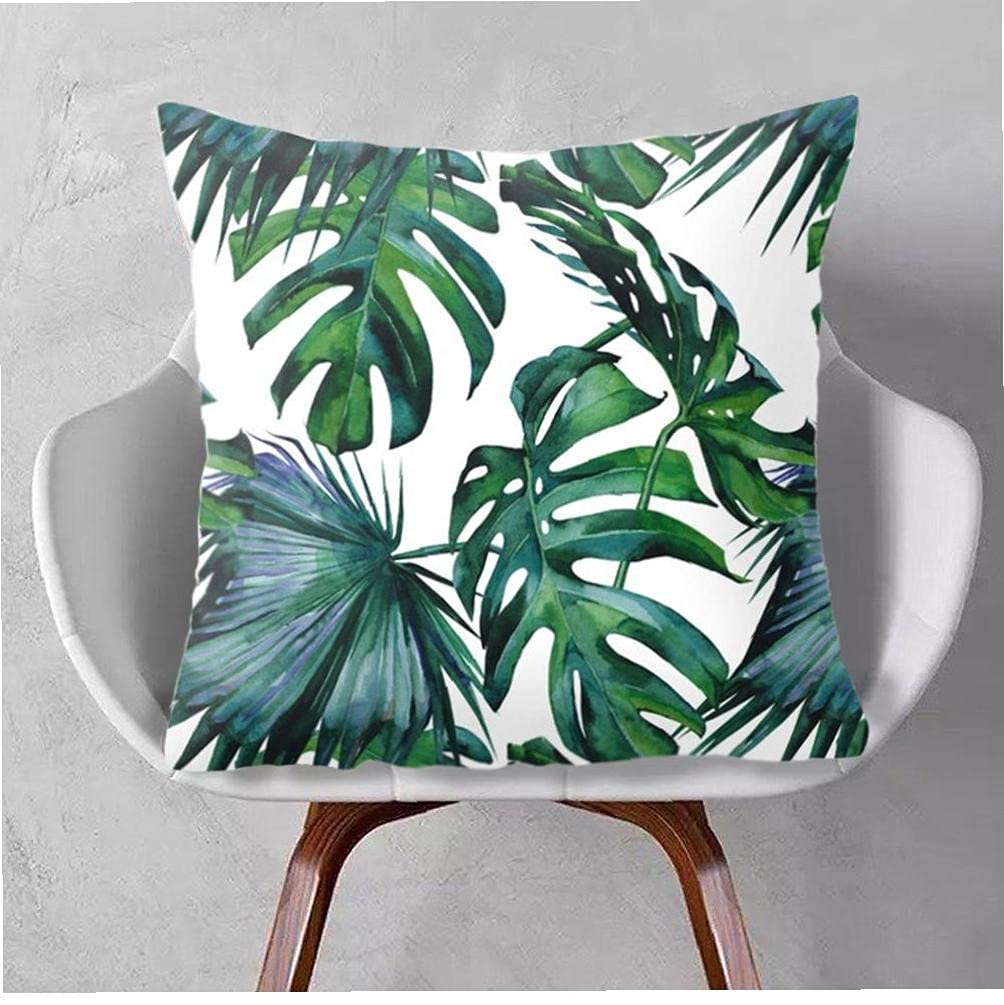 Casiler Tropisches Blatt Kissenbezug Monstera Kissenbezug Kusion Wurf Sofa  Kissen Wohnkultur : Amazon.de: Kche, Haushalt & Wohnen