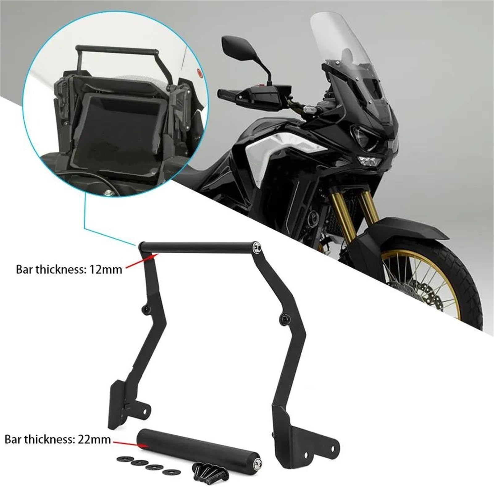 Support De Navigation GPS pour CRF1100L Africa Twin ADV