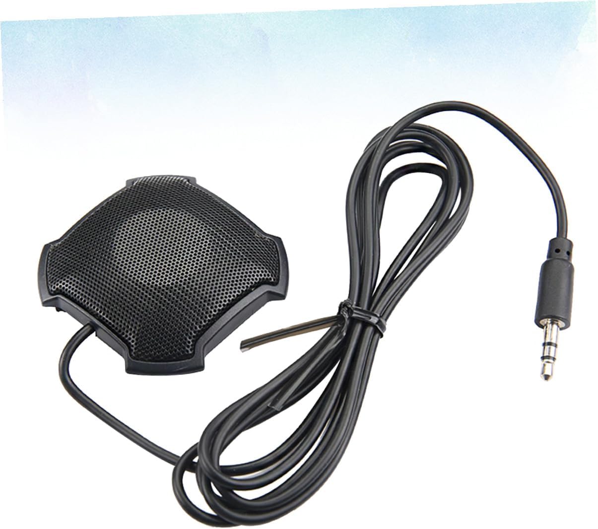 360-degree Capacitive Omnidirectional Computer Microphone for Gaming and Voice Chat, Desktop USB Microphone with Noise Reduction for Online Meetings and Streaming