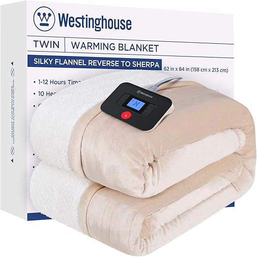 Westinghouse Electric Blanket Twin, Heated Blanket Twin
