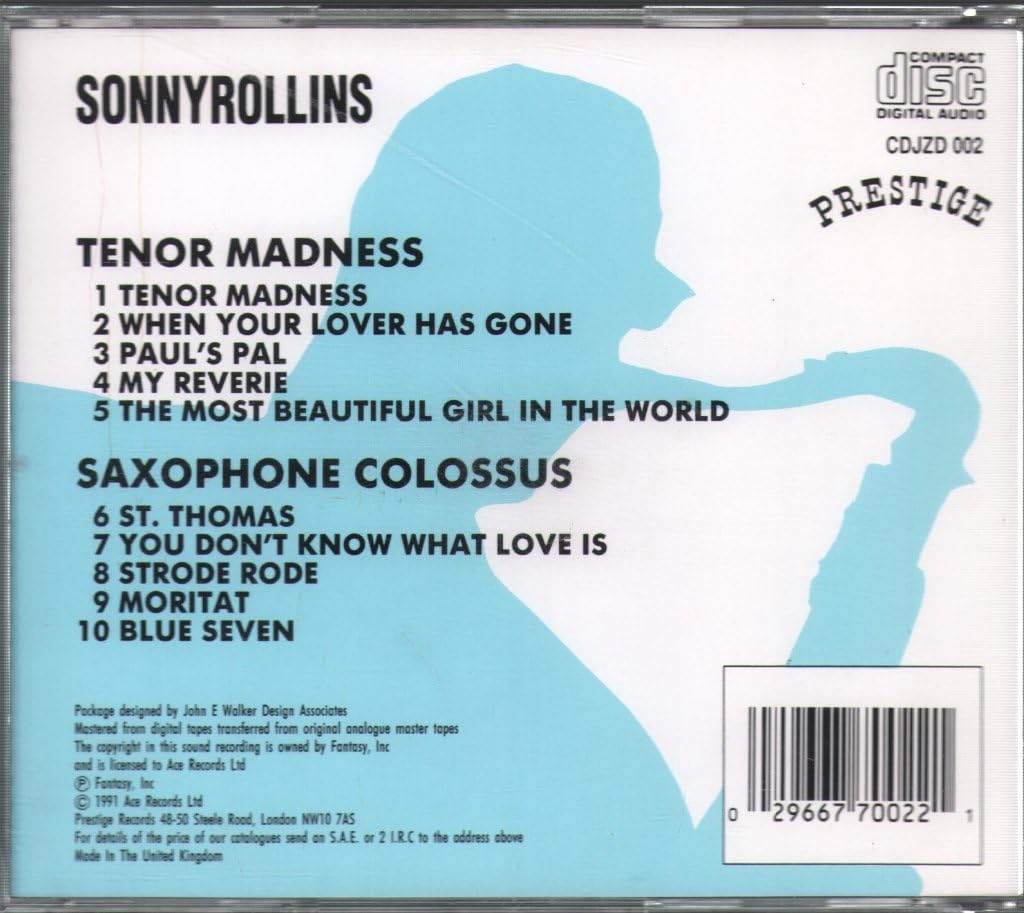 Tenor Madness/Saxophone Col