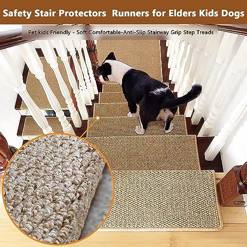 Protector de bordes para escaleras interiores que facilita el paso de ancianos 4