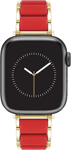 Miniatura 16 de Anne Klein Silicone Fashion Bracelet for Apple Watch, Secure, Adjustable, Apple Watch Replacement Band, Fits Most Wrists