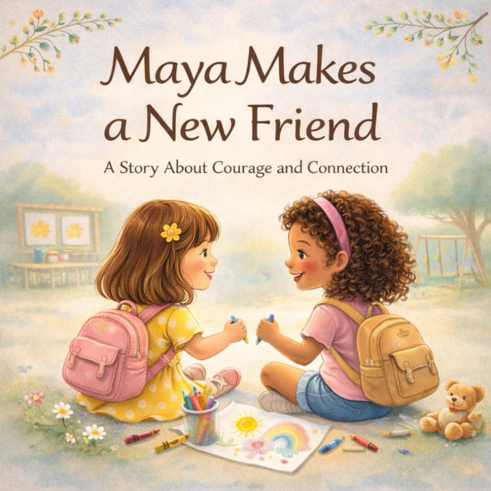 Maya Makes a New Friend: A Story About Courage and Connection (Maya’s Little Adventures)