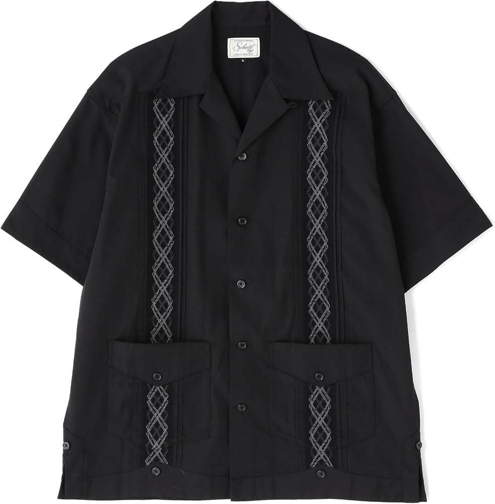 Amazon.co.jp: [Schott NYC] [ショット] BRAID CUBA SHIRT/ブレイド