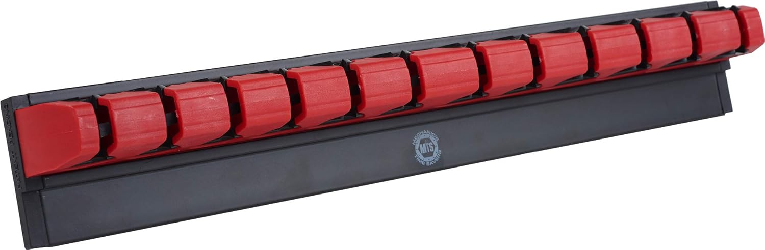Mechanic's Time Savers Lock-a-Wrench Tool Organizer: Magetic Locking Wrench Rack
