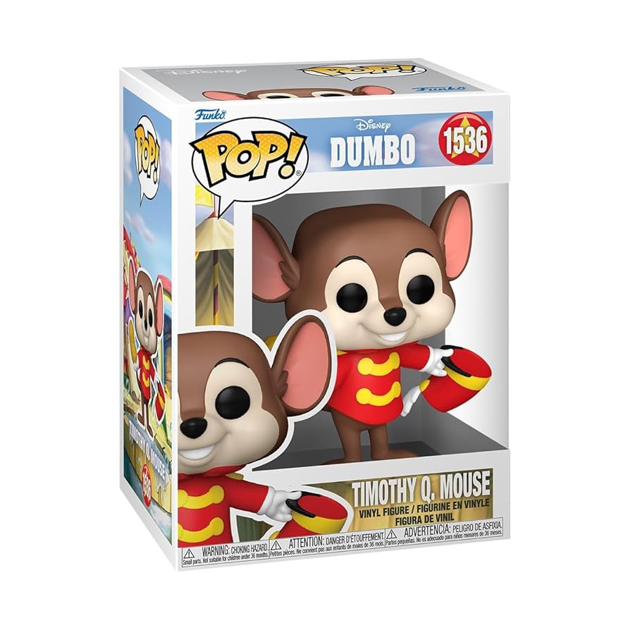 FunkoPOP! DISNEY DUMBO 3体セット Amazon.com: Funko Pop Disney: Dumbo - Timothy Q. Mouse