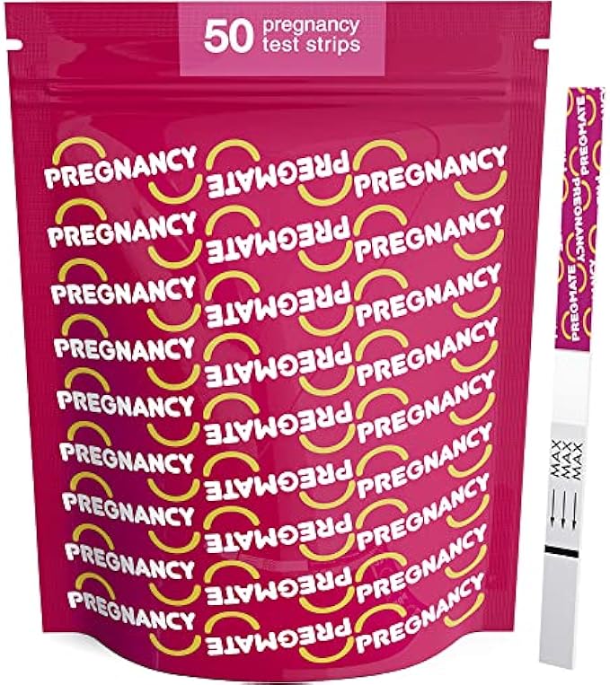 Pregmate 50 Pregnancy Test Strips (50 Count)