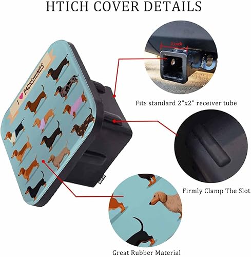 Vista 122 de Funda cuadrada segura para enganche de remolque de 2 pulgadas, Jesus is the Foundation of My Life Faith - Cubierta de enganche trasero para Bible