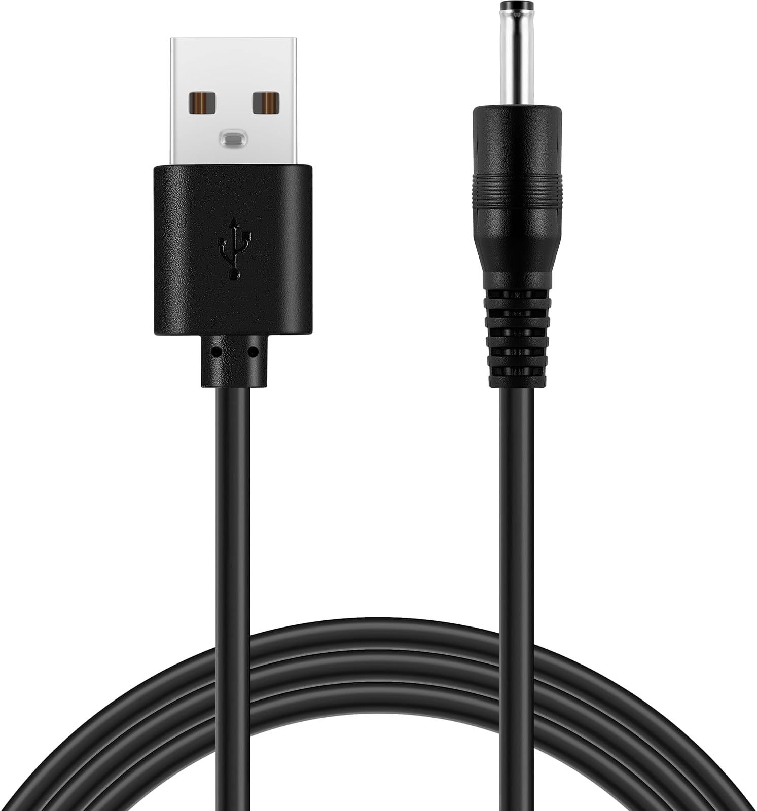 Kisumi Charger Cord Replacement for Bitvae D2/R1/R2/S2 Electric Toothbrush, C2/C5/C6 Water Flosser, Compatible with Fairywill, Vekkia, Mornwell, SEAGO & More, Black, 1 Pack
