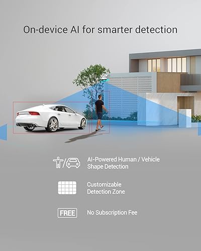 Miniatura 4 de EZVIZ Cámara de seguimiento automático para exteriores, 2K, seguimiento de 12 puntos preestablecidos, cobertura visual de 360, impermeable, visión