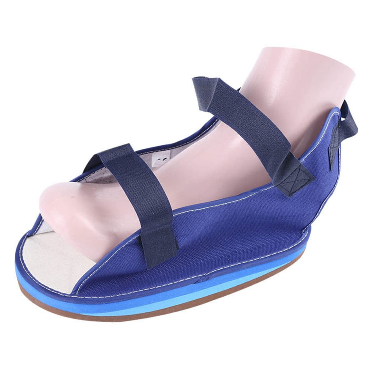 HOMOCONO Foot Fracture Walking Boot for Women Shoe Cover Gypsum Shoes for Broken Toe Comfortable Sole for Fast