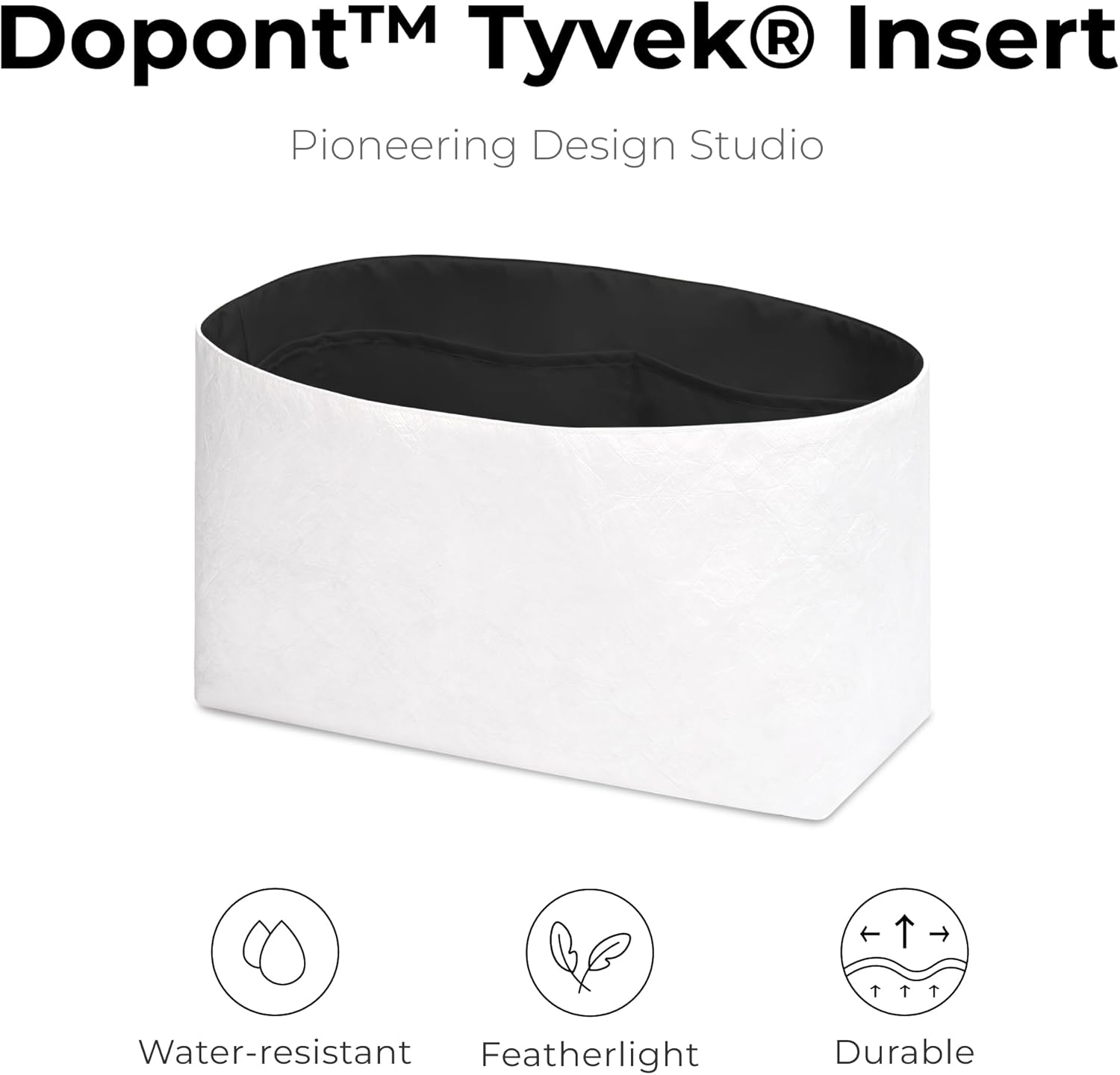 FANJI Project トートバッグ オーガナイザー インサート TORY BURCH Ella Tote用、内側にカスタムフィ