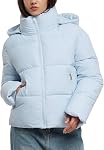PUFFIT Veste longue matelassée pour femmes,2025 Manteau d'hiver épaissé à capuche avec poches profondes, Veste d'Hiver chaude dames