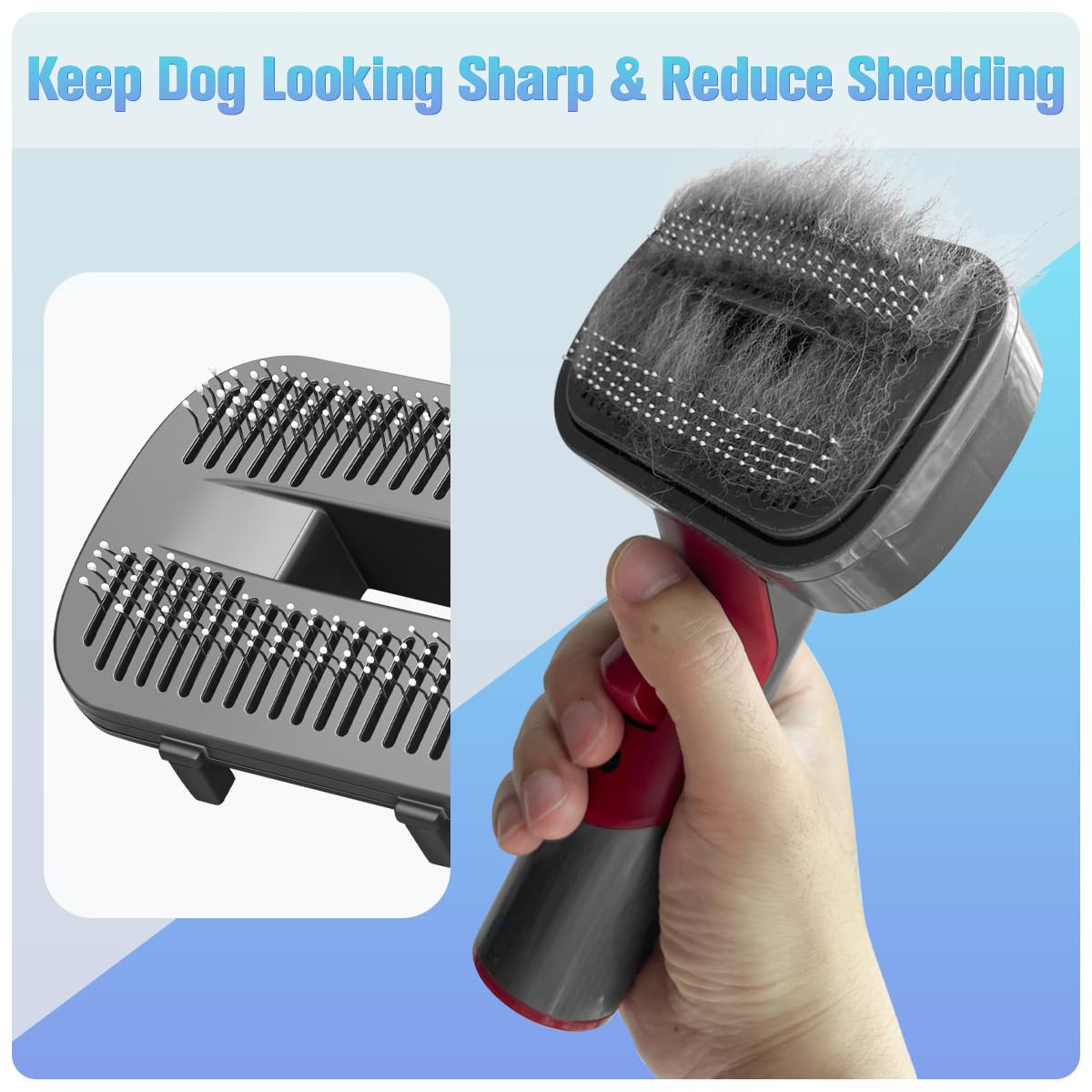 3 en 1 Cepillo Aspirador para Perro y Gatos Compatible con Dyson V7 V8 V10 V11 V12 V15