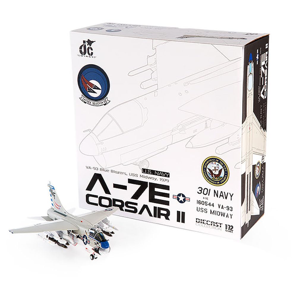 1:72 Scale Diecast | A-7E Corsair II U.S. Navy VA-93 Blue