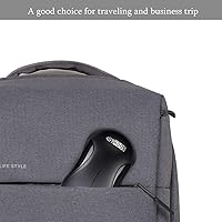 Vista 5 de SOONGO - Mouse USB para computadora, 2 unidades, ergonómico, óptico, con cable, para oficina y hogar, compatible con computadora, laptop, PC