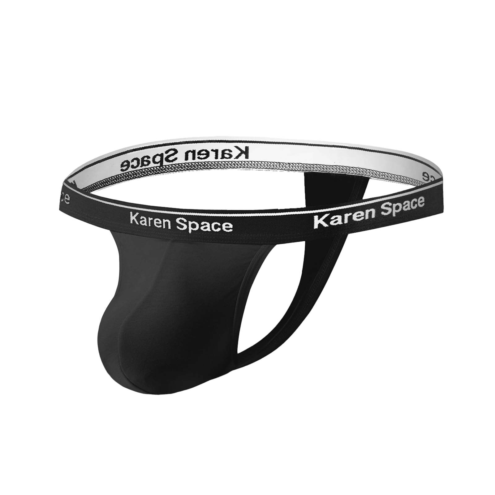 KAREN SPACE Men's Thong Underwear Sexy Cotton Thong Athletic Supporters for Men