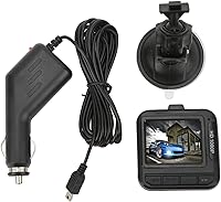 Vista 7 de Dash Cam 1080P Grabadora de conducción de automóvil, pantalla a color de 1.6 pulgadas, grabación DVR para coche, detección de movimiento, grabación