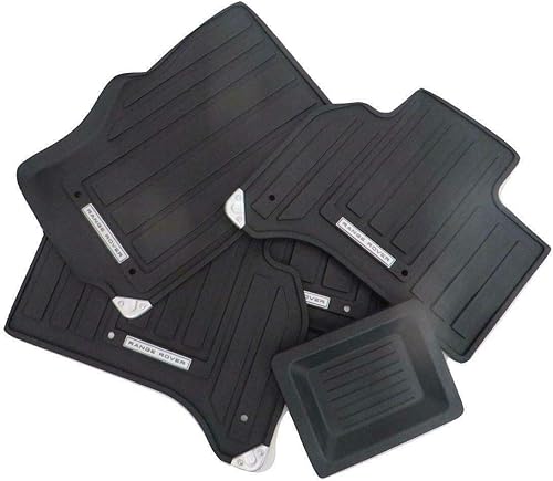 Land Rover Juego de alfombrillas de goma originales de alta calidad compatibles con Range Rover L405 2013-2017 para conducción a la izquierda, solo