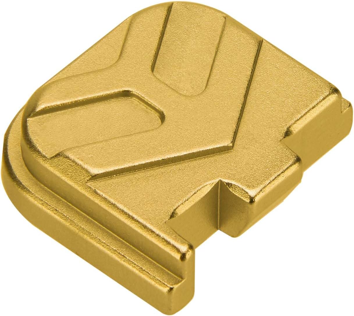 NDZ Performance Slide Cover Back Plate for Glock 43, 43X, 48 9mm – CNC Machined Aluminum, Aspis Cut Design, Textured Anodized Finish – Made in USA – Choose Color