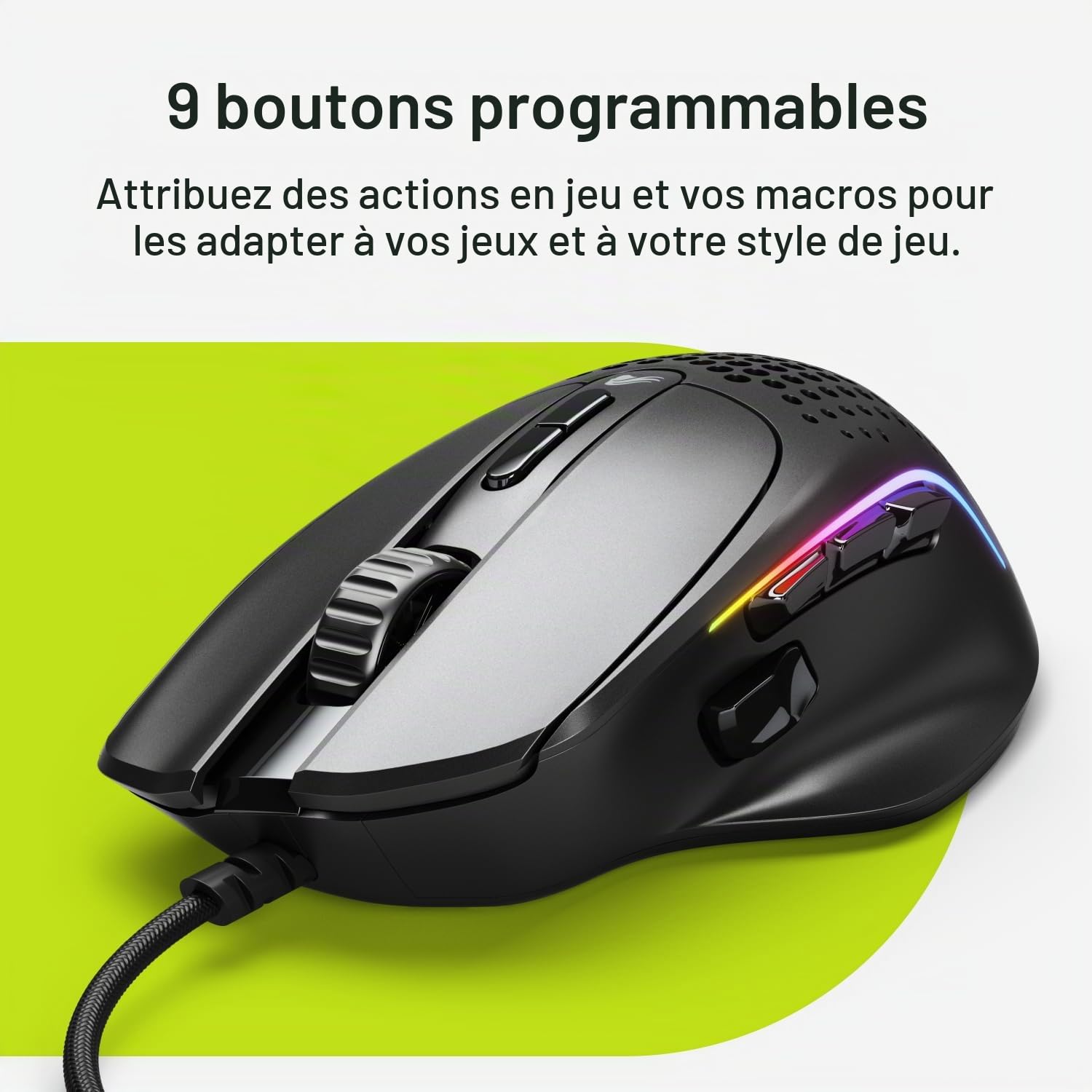 GLORIOUS Model I 2 Souris Gaming Filaire (Noir)