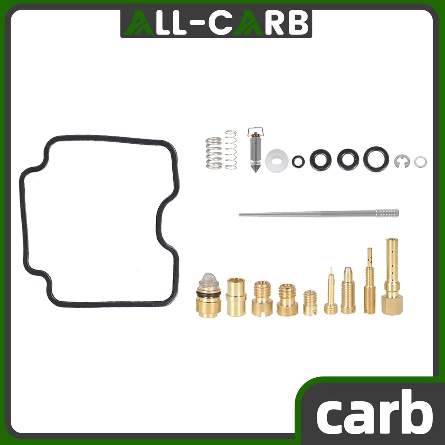 Carb Carburetor Repair Kit Replacement for Yamaha Rhino YXR660F 4x4 2004-2007