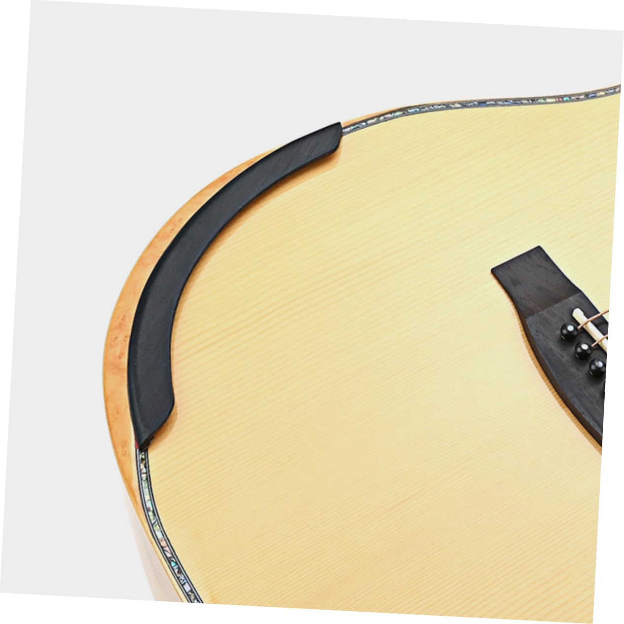 Toyvian 5 szt. ręczna gitara elektryczna akcesoria do gitary klasycznej, podłokietnik gitarowy z drewna, praktyczna część gitarowa, części akustyczne, ochrona gitary, akcesoria gitarowe, część