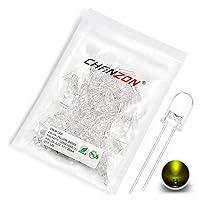 Vista 22 de CHANZON 100 luces de diodo LED UV púrpura de 0.118 in (violeta transparente redondo transparente DC 3 V 20 mA) iluminación brillante bombillas