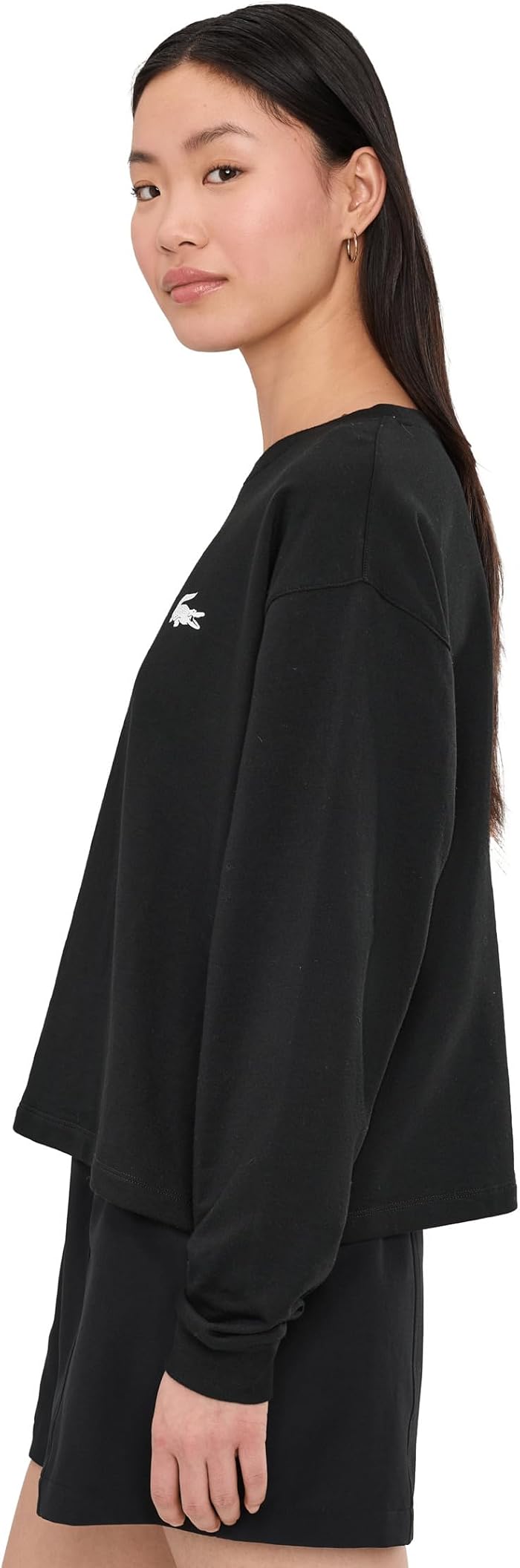 Женские худи Lacoste Fleece Lounge Sweatshirt — фото 4
