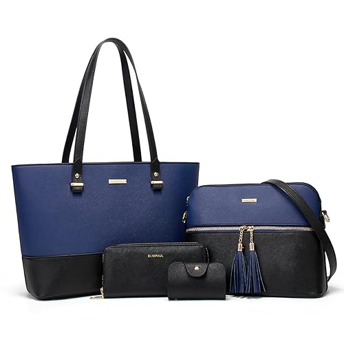 Women Fashion Synthetic Leather Handbags Tote Bag Shoulder Bag Top