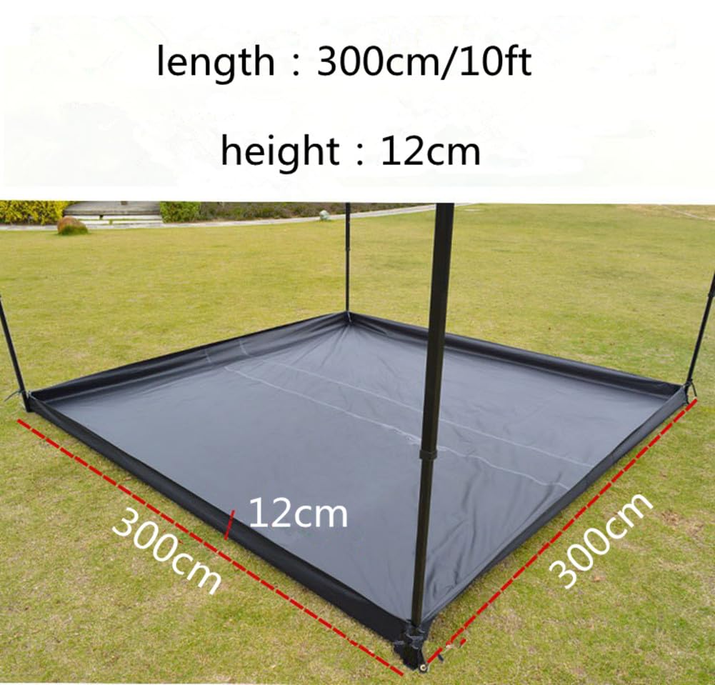 Genma0 2-3 Person Tent Floor Tent Mat Picnic Mat for Hiking Camping Saver Footprint Ground Sheet Bathtub Outdoor Picnic Mat, Green