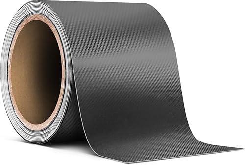 Miniatura 7 de VViViD Rollo de cinta adhesiva de vinilo de liberación de aire de carbono gris oscuro ( pulgada x 20 pies)