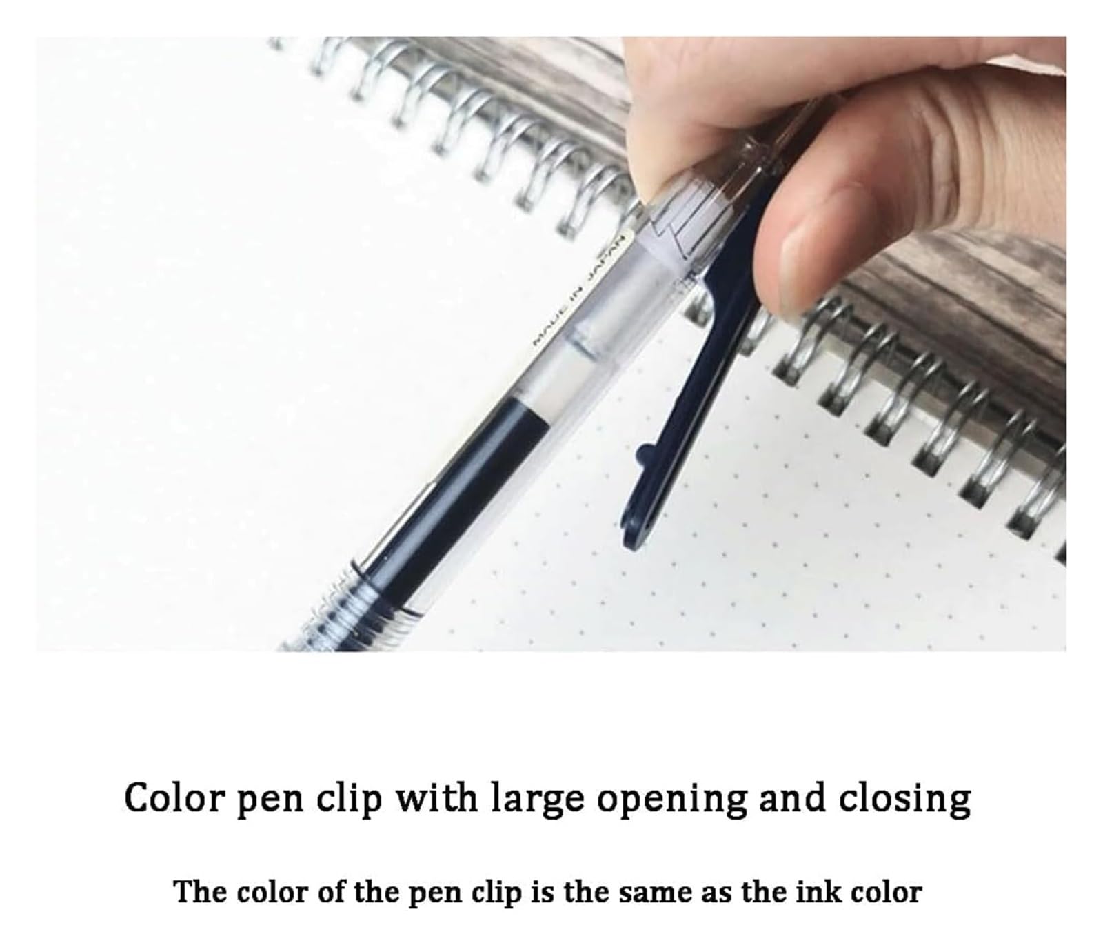 Penne a Sfera, Penne a Sfera a Scomparsa da 0,5 mm, Penne a Inchiostro Gel con Scrittura fluida for Ufficio e Studio, Penna Neutra, Impugnatura Comoda e Leggera.