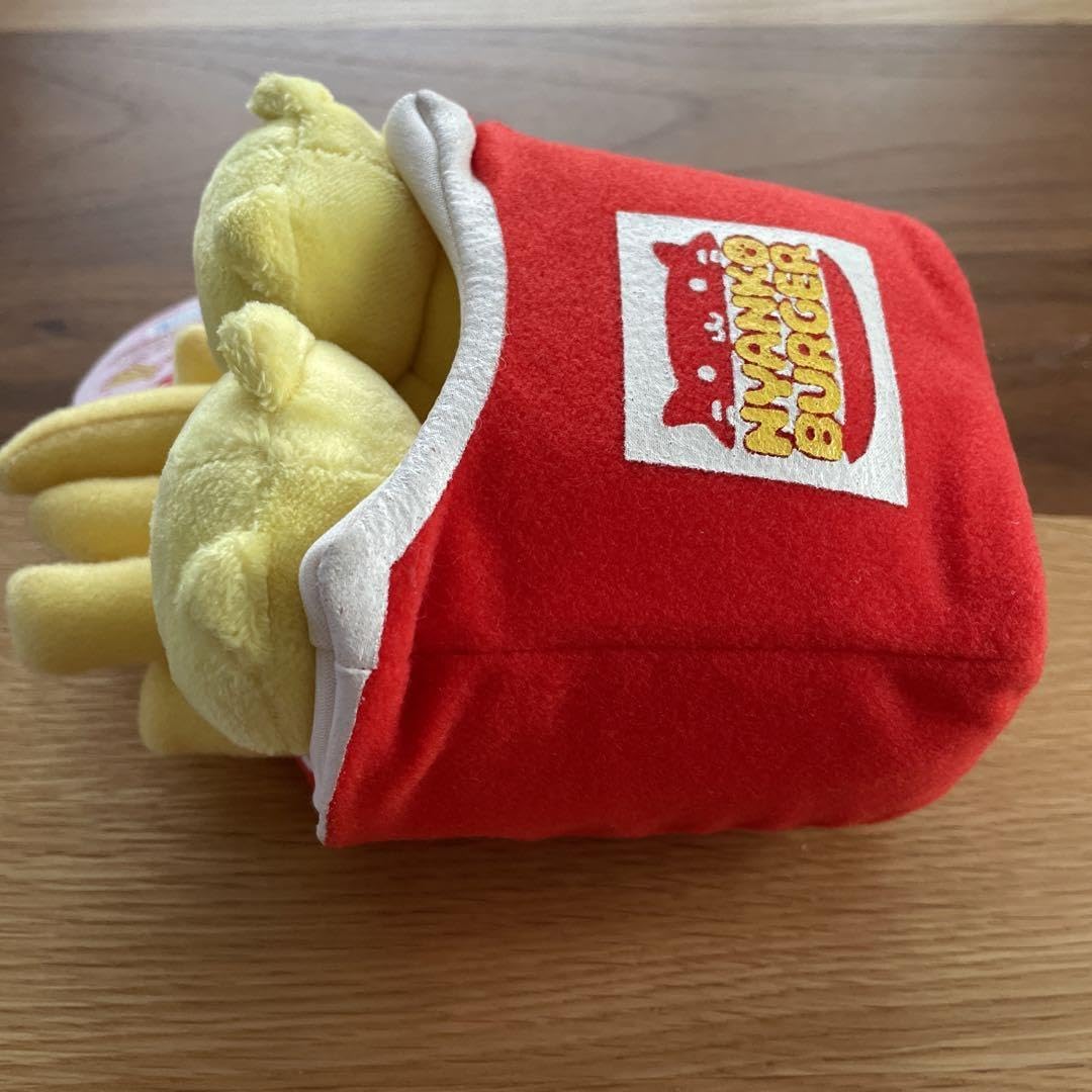 にゃんにゃんにゃんこ にゃんこポテト 超ビッグサイズぬいぐるみ にゃんこバーガー にゃんにゃんにゃんこ にゃんこポテト 超ビッグサイズぬいぐるみ
