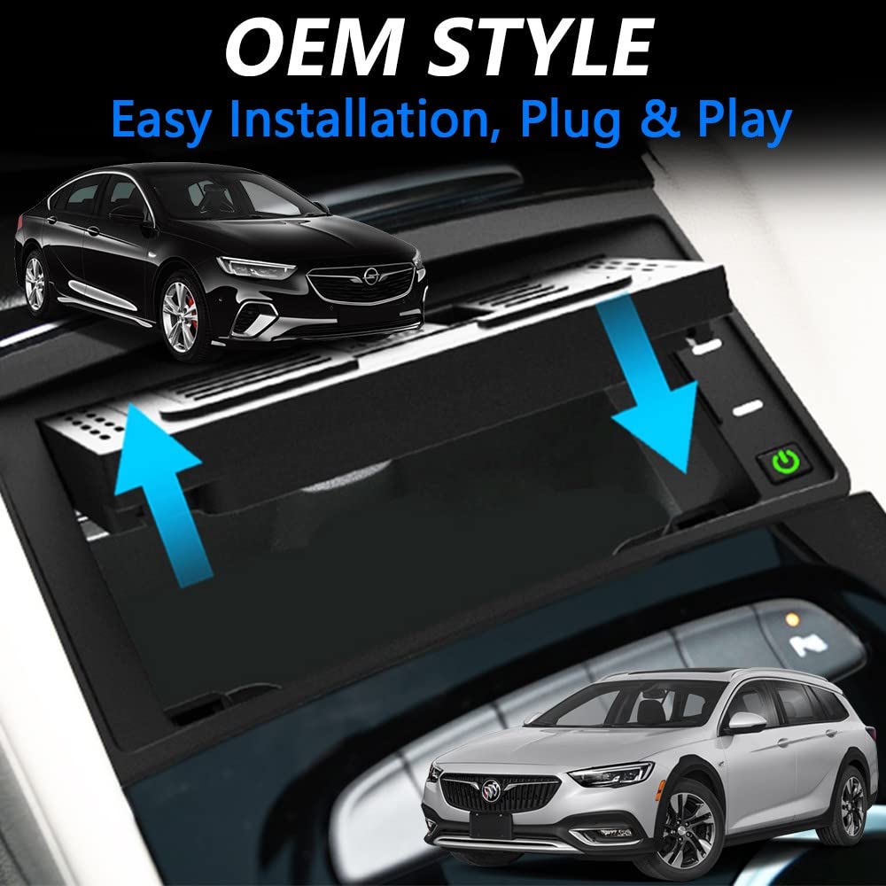 Caricatore Wireless Auto per Opel Insignia B/MkII (Z18) 2018-2022, 15W Pannello Accessori Console Centrale Rapida Ricarica Telefono Pad Regalo per i Possessori di Opel Insignia B/MkII (Z18)