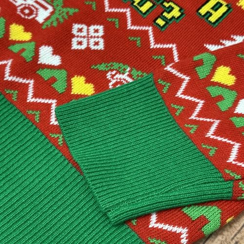 Ugly Christmas Sweater 2025 – Knitted Sweater – Xmas Ugly Sweatshirt – Gifts For Christmas 4 Ugly Christmas Sweater 2025